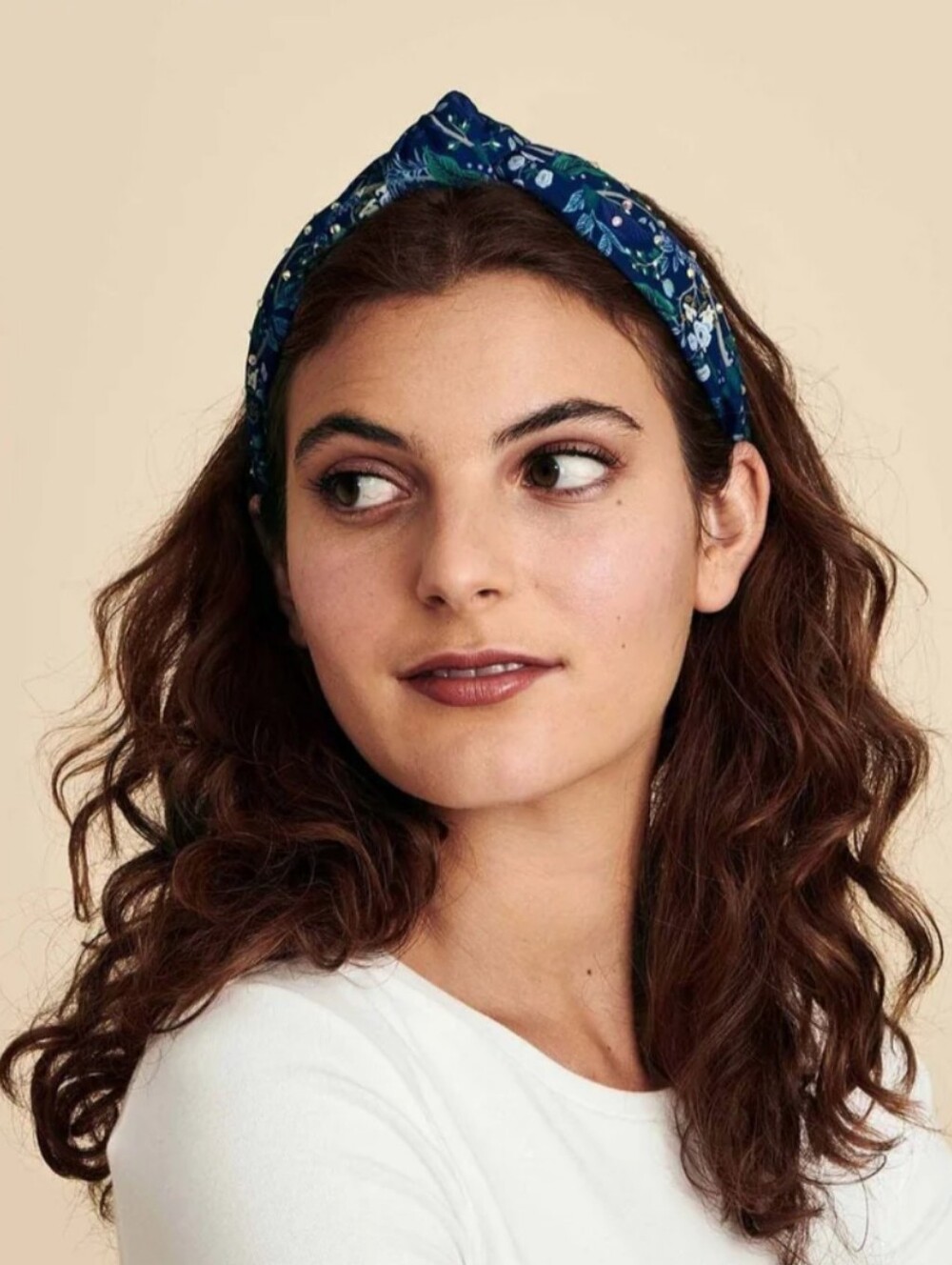 NWT Peacock Embellished Headband